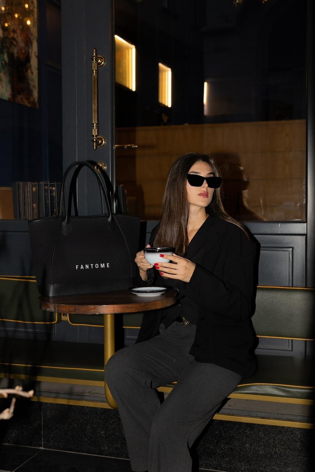 URBAN BLACK TOTE BAG