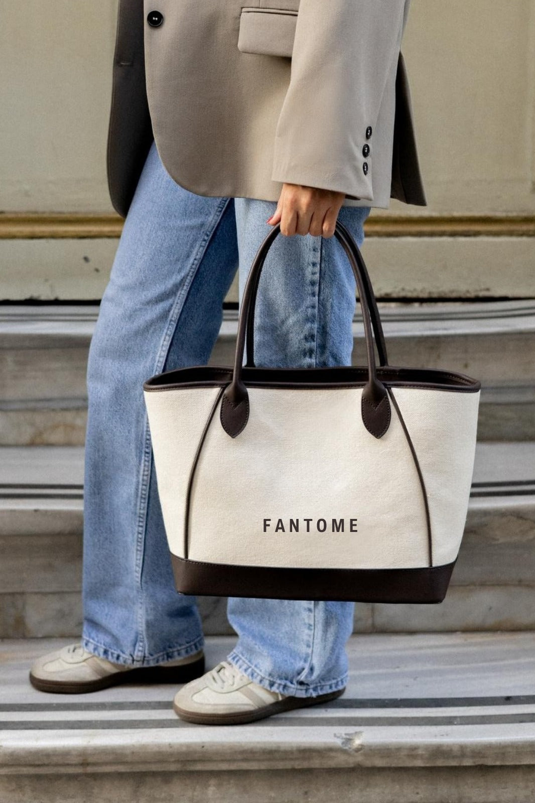 COCONUT BROWN TOTE BAG